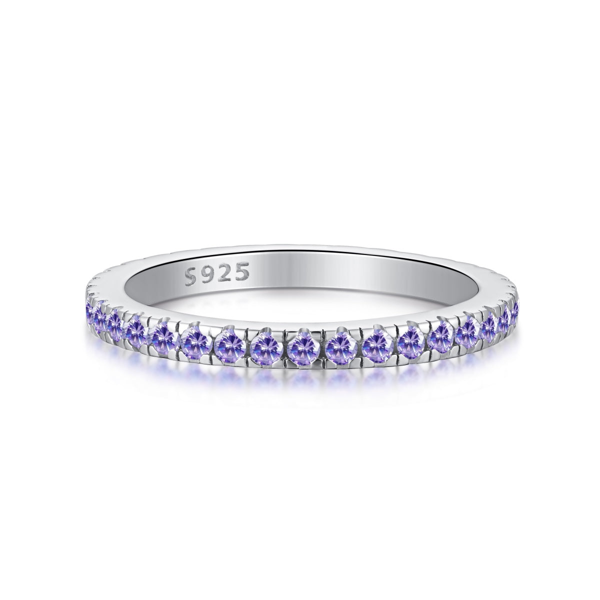 [AuraEcho]Delicate Sparkling Round Cut Daily Ring