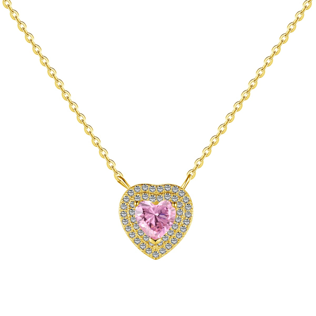 [AuraEcho]Exquisite Heart Shape Necklace