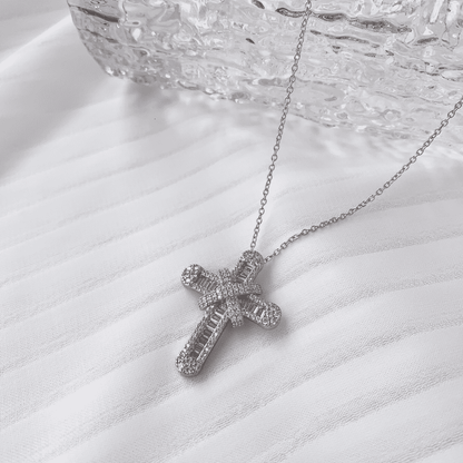 [AuraEcho]Gypsophila With Dimonds Necklace