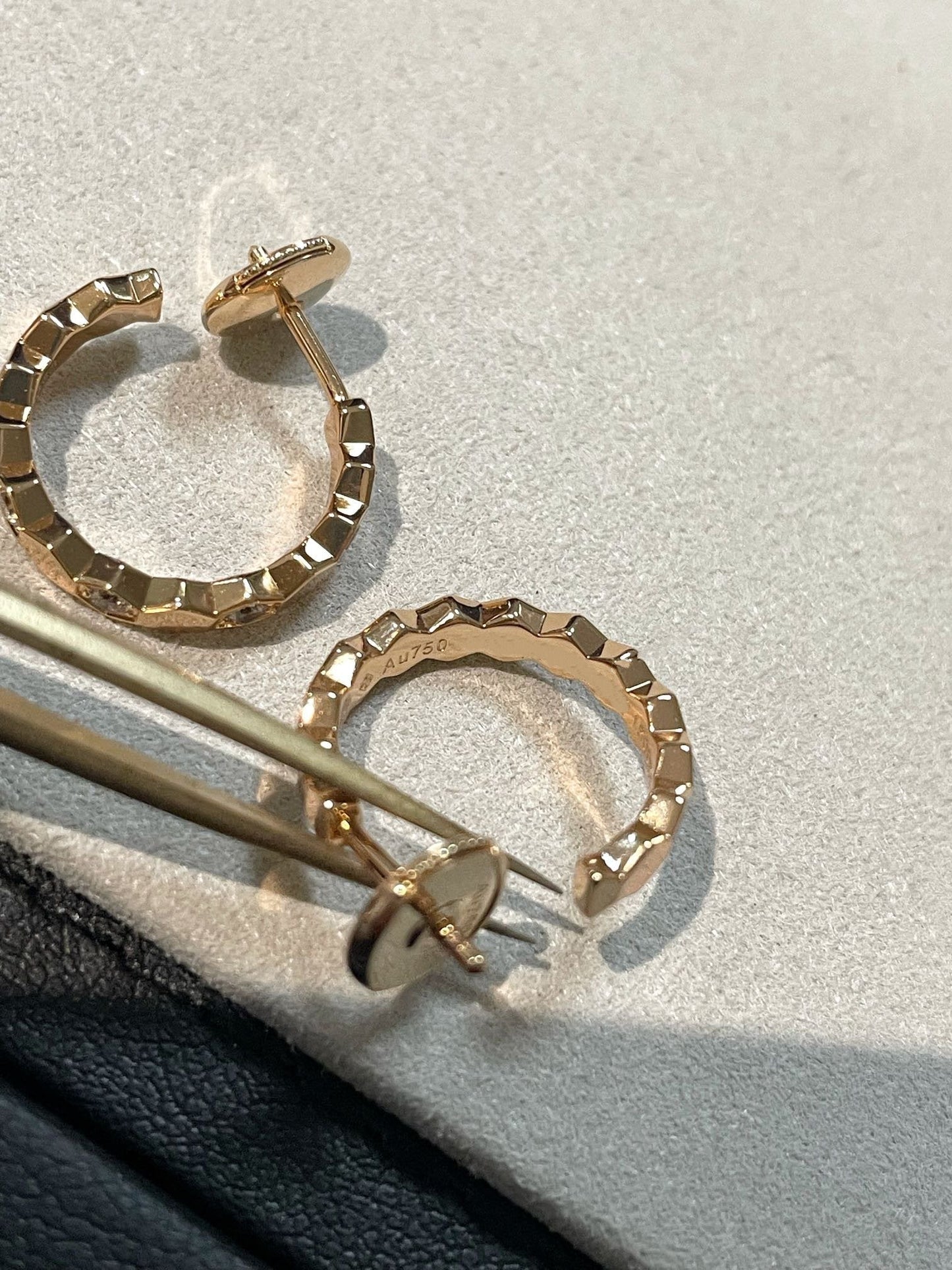 [AuraEcho]Hollow Design Four-Leaf Clover Flower Shape Ring