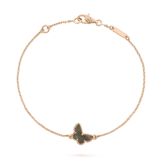 [AuraEcho]BUTTERFLY ONYX  BUTTERFLY BRACELET